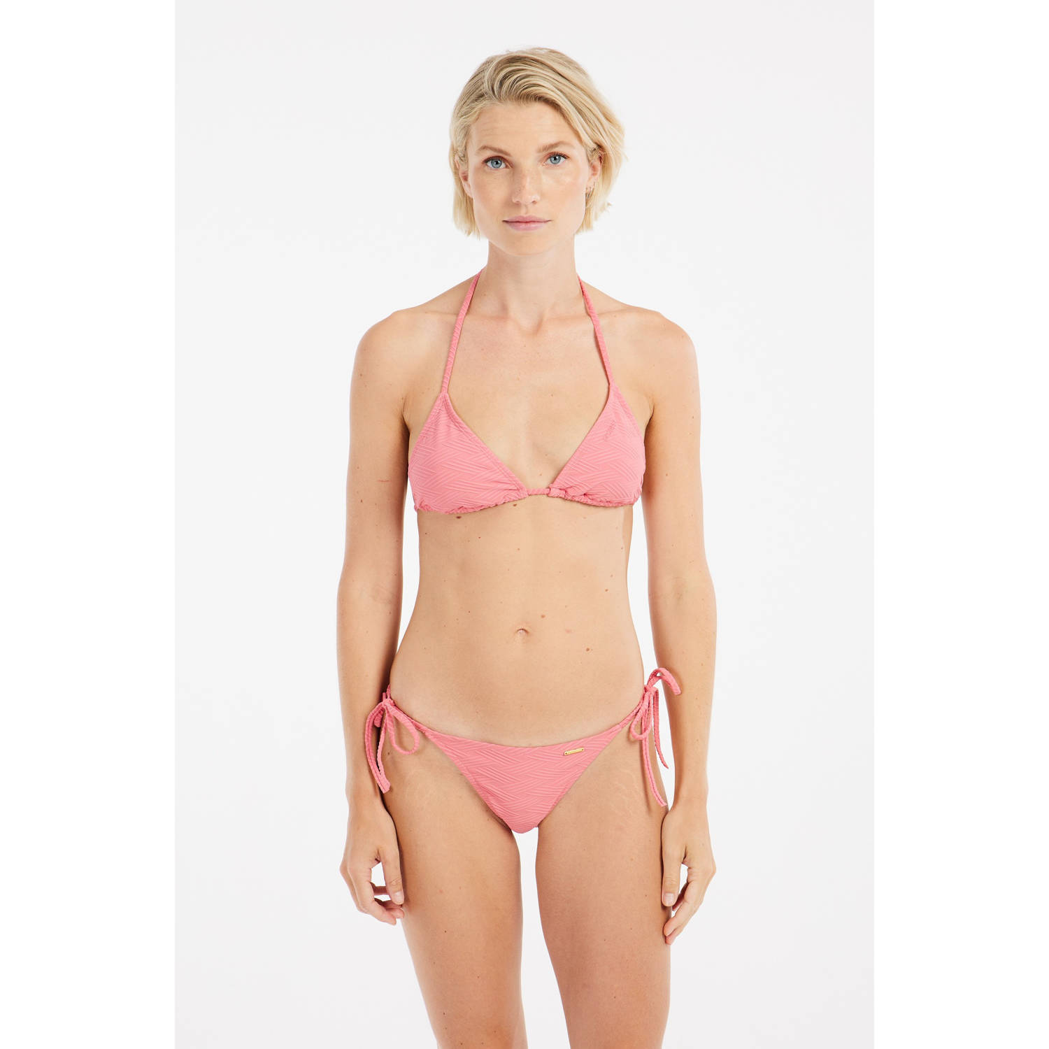 Protest voorgevormde triangel bikinitop MIXALE roze