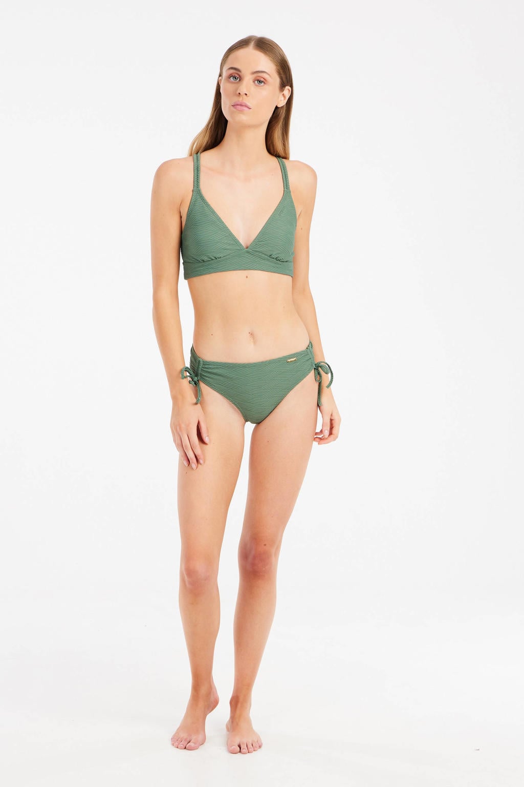 Protest voorgevormde triangel bikinitop MIXSUPERA groen