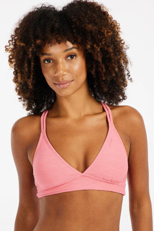 voorgevormde triangel bikinitop MIXSUPERA roze