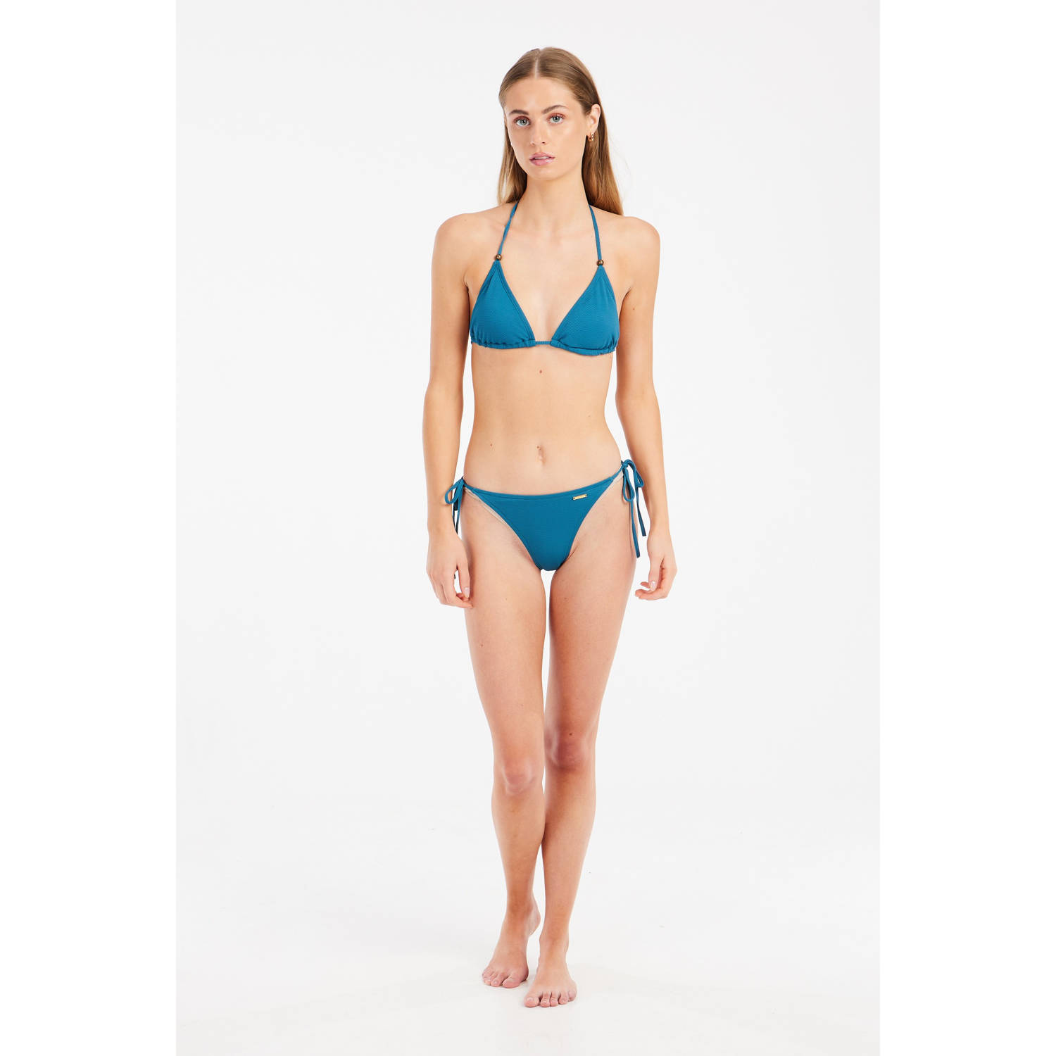 Protest voorgevormde triangel bikinitop MIXALERAS blauw