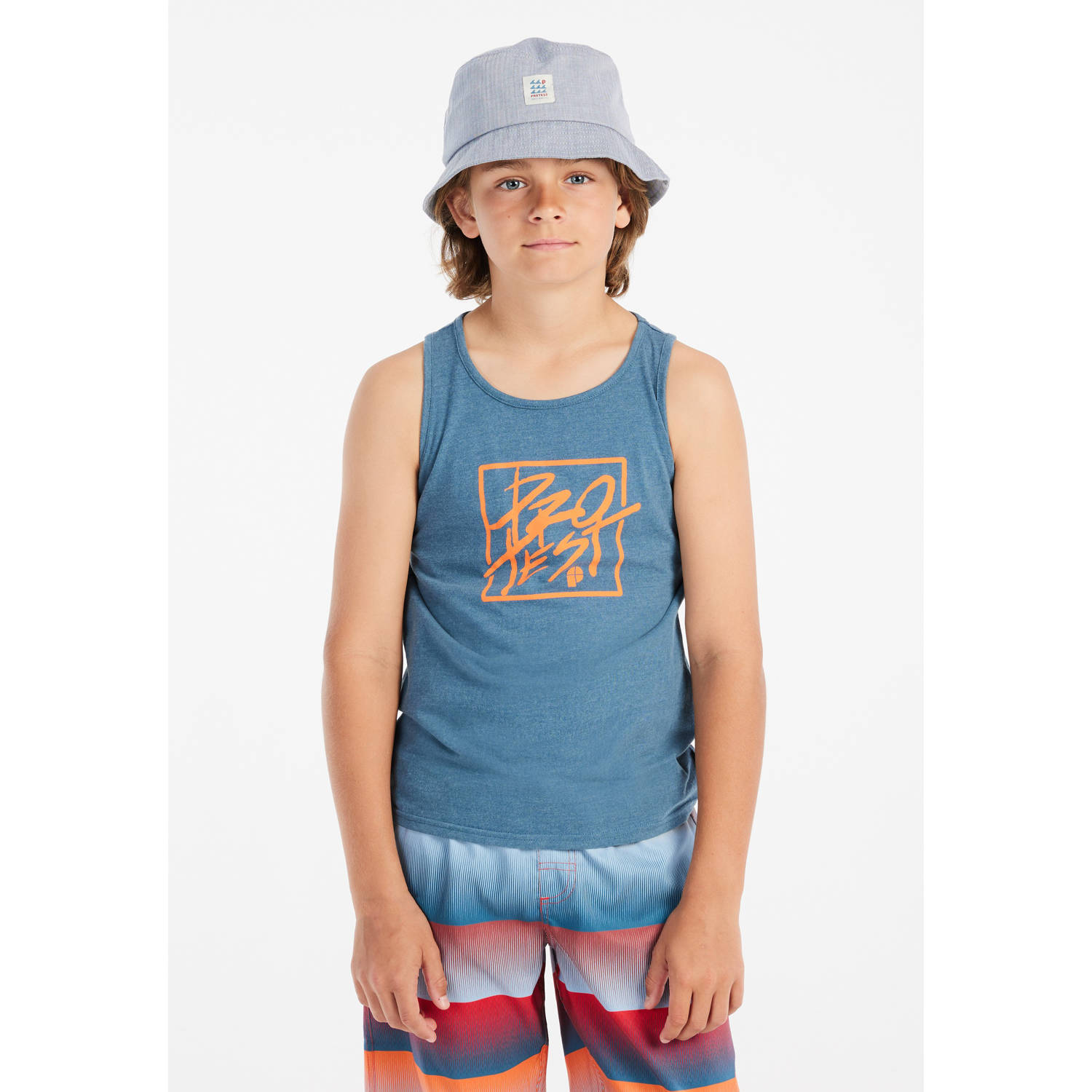 Protest Singlet blauw