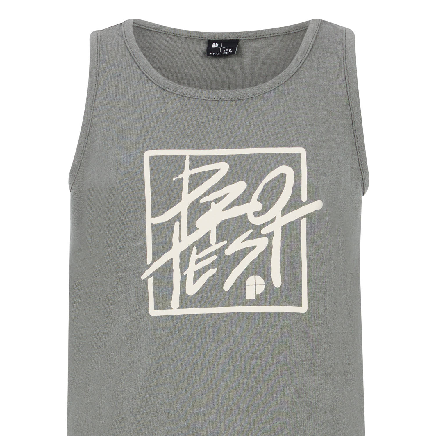 Protest singlet grijs