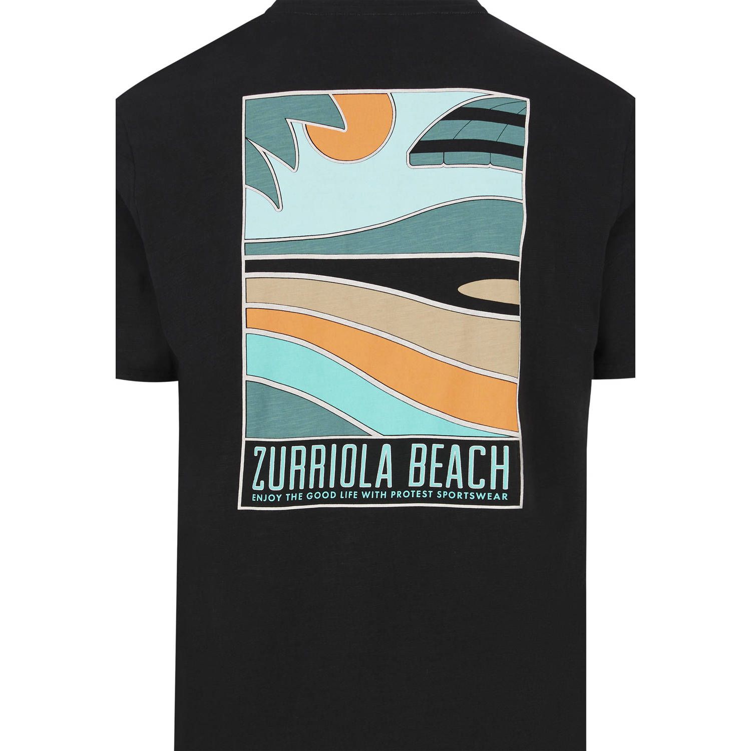 Protest T-shirt zwart