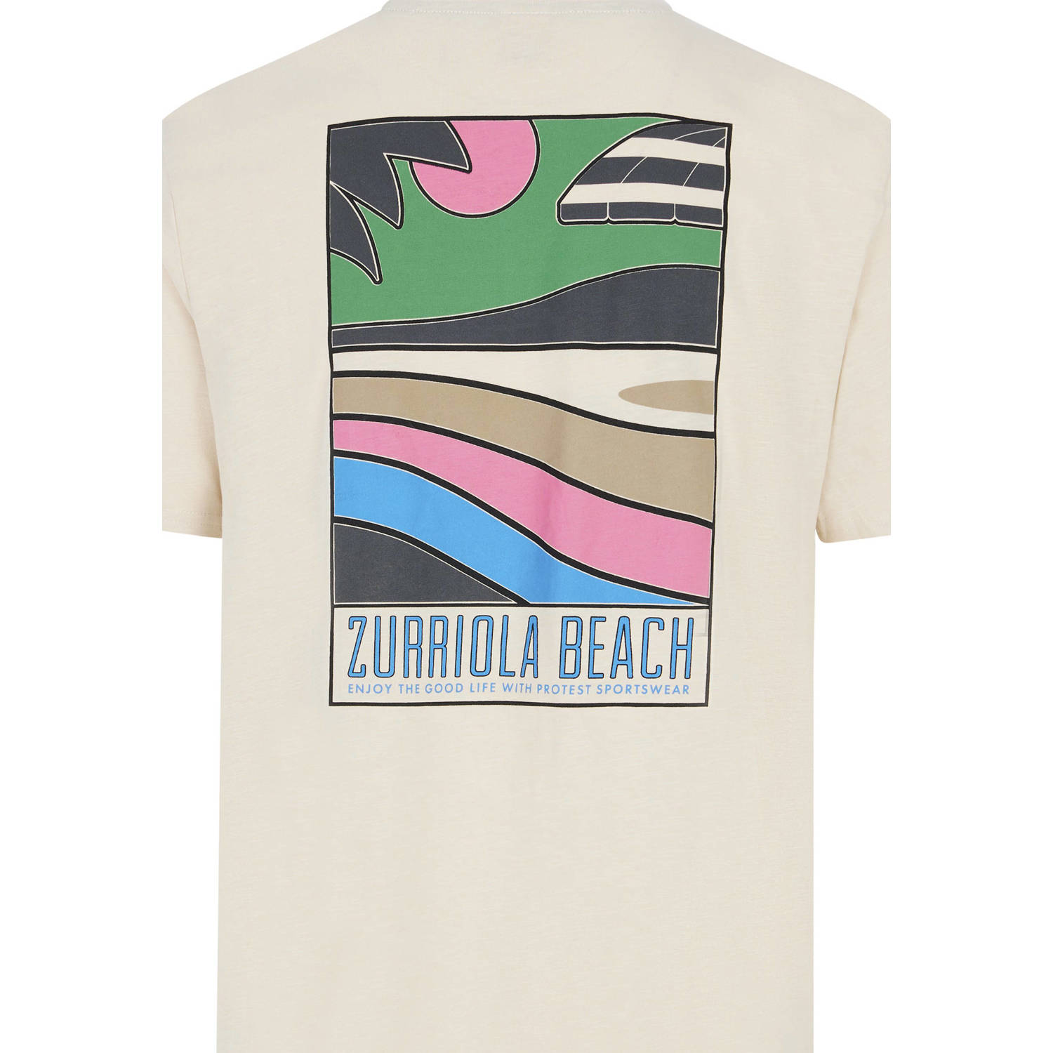 Protest T-shirt ecru