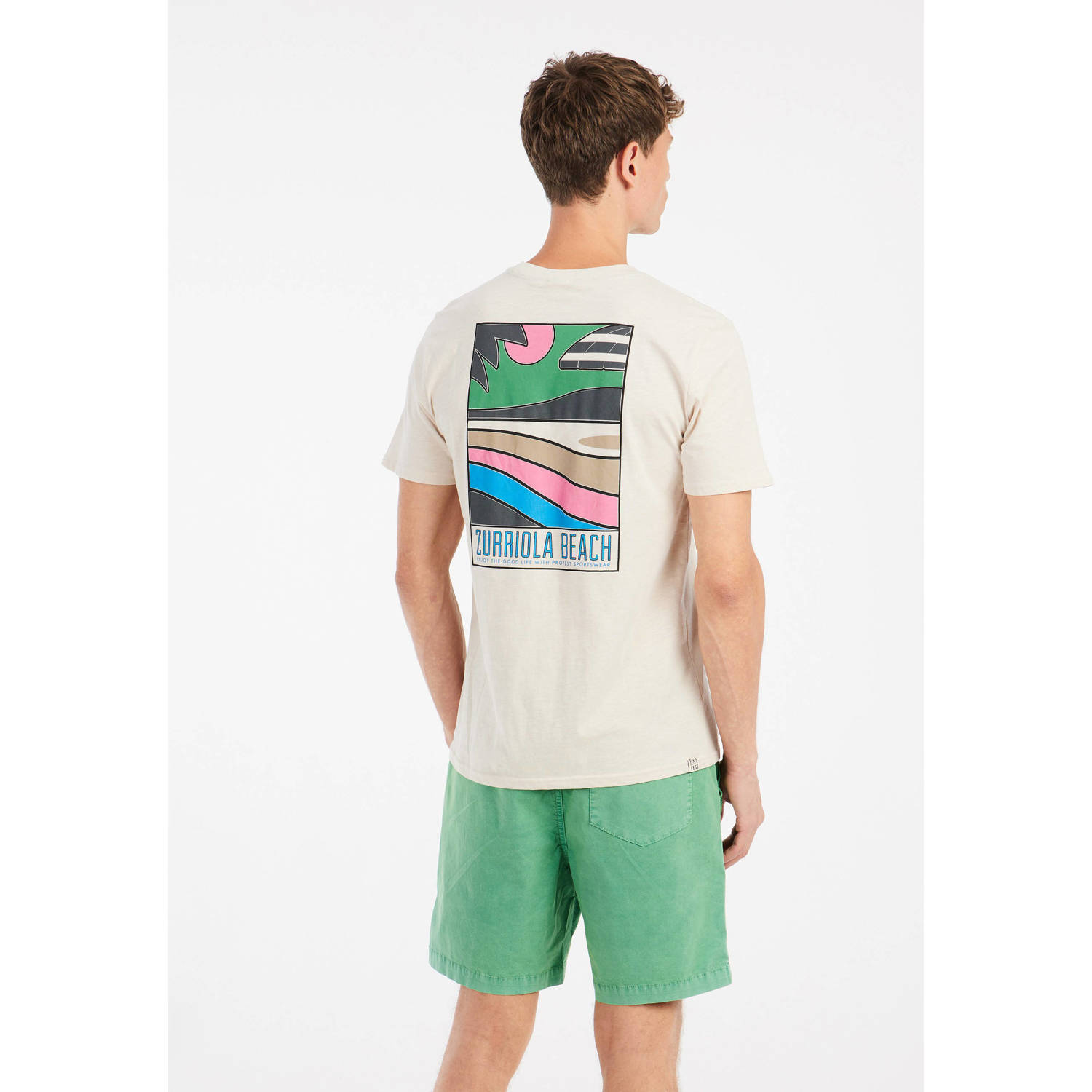 Protest T-shirt ecru
