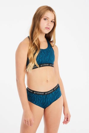 crop bikini PRTMONICA JR blauw