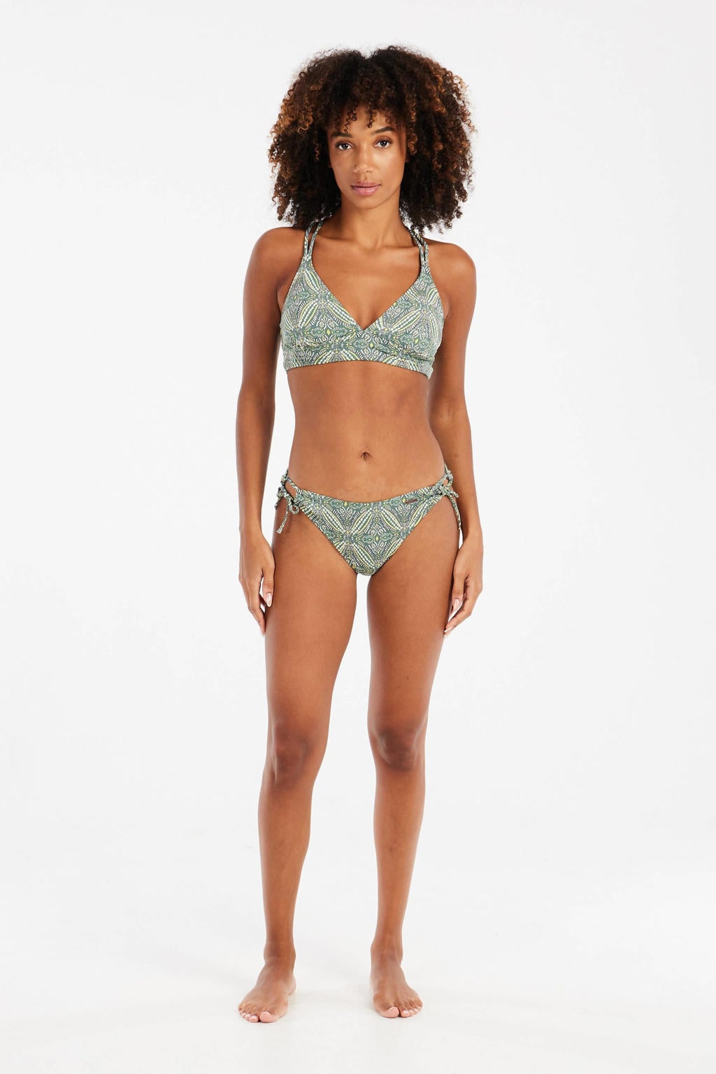Protest voorgevormde triangel bikini PRTGOOFY groen