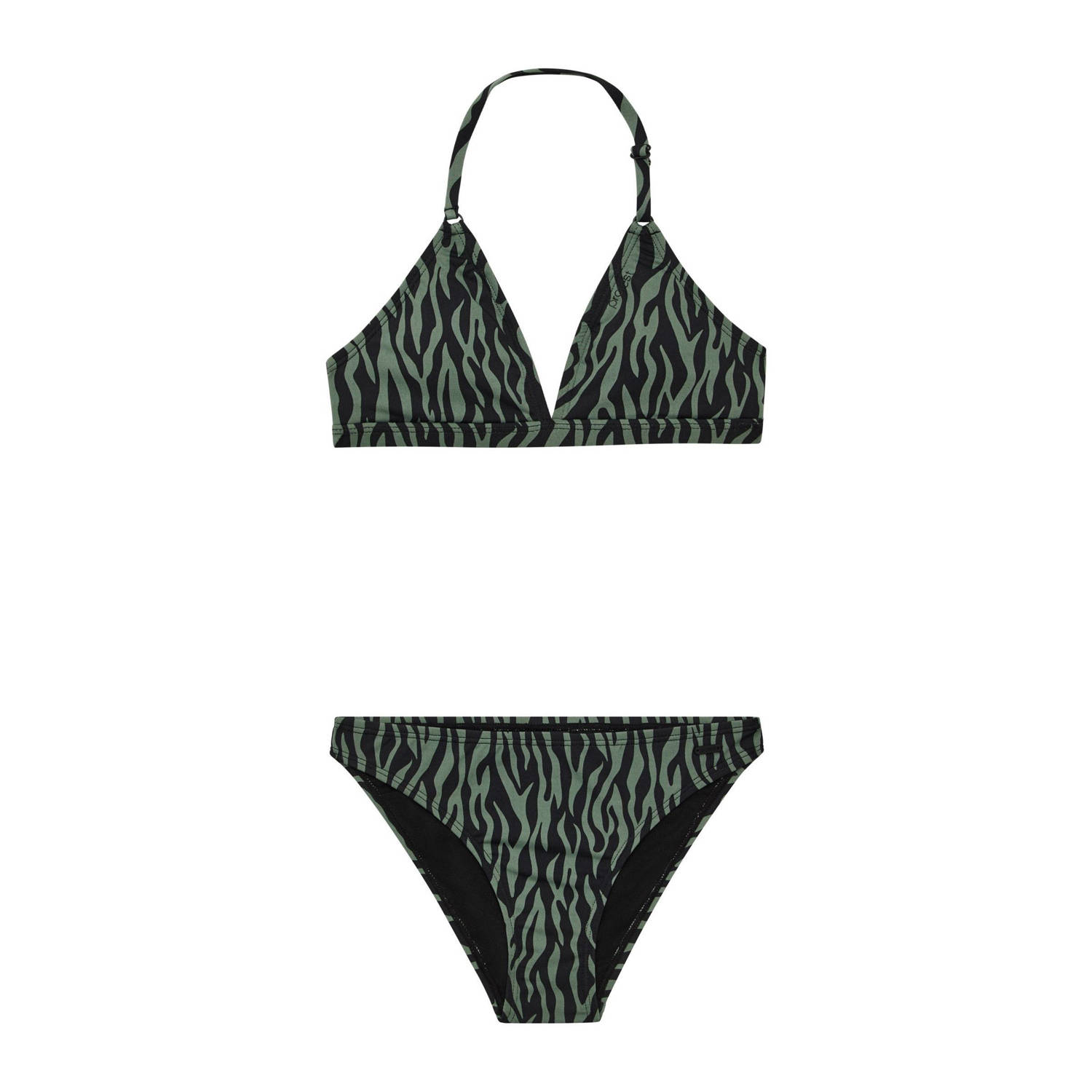 Protest triangel bikini PRTANISTON JR groen zwart