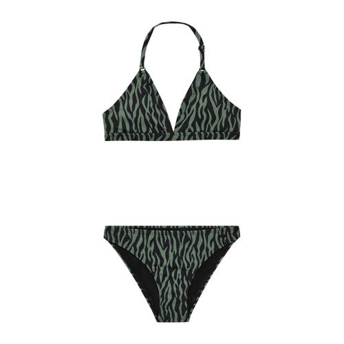 Protest triangel bikini PRTANISTON JR groen/zwart afbeelding