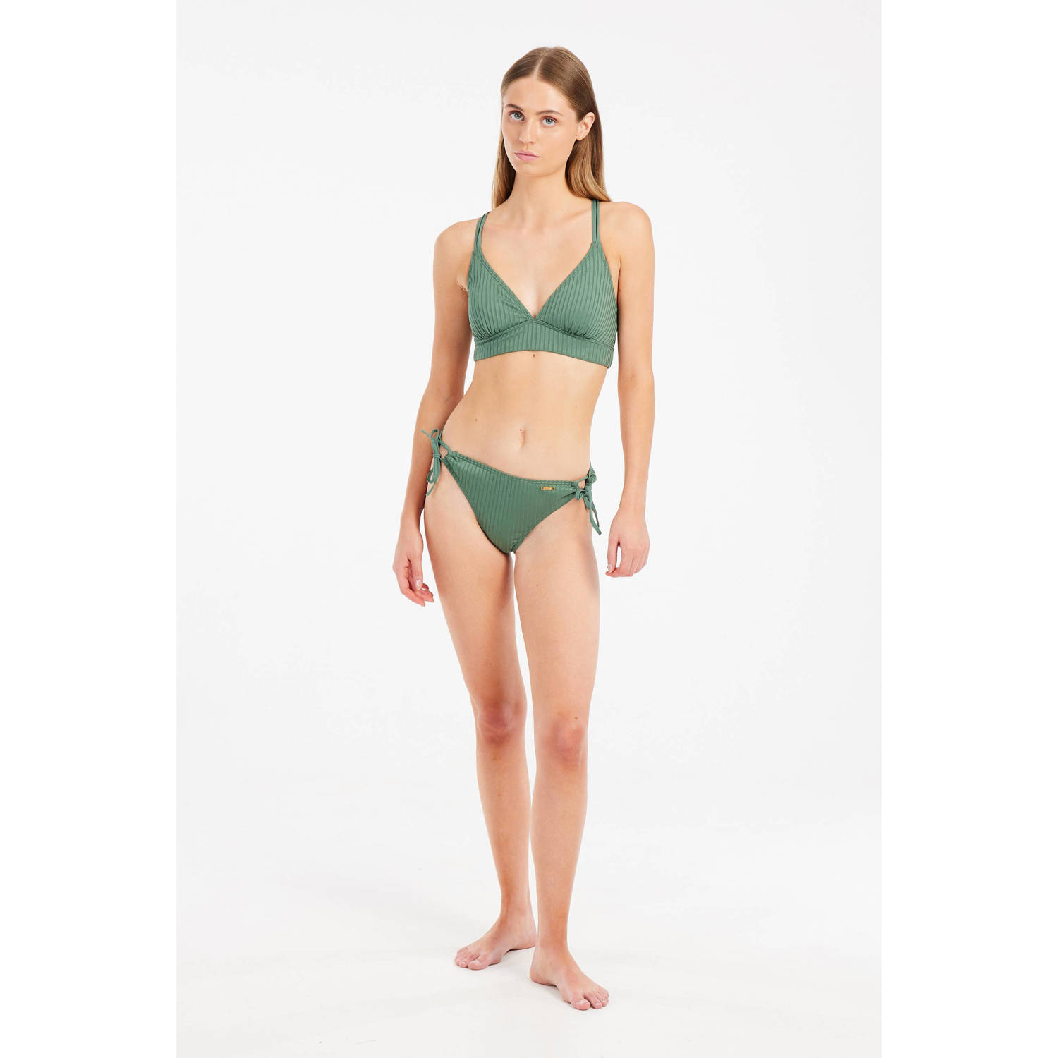 Protest voorgevormde triangel bikini PRTCOSTA groen