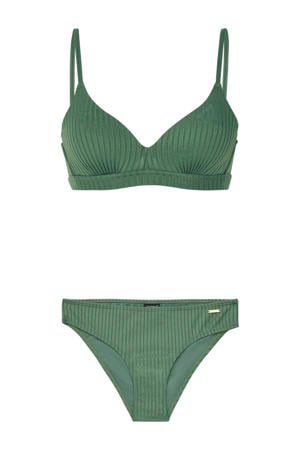voorgevormde beugel bikini set PRTMANJA 25 BCD-cupgroen