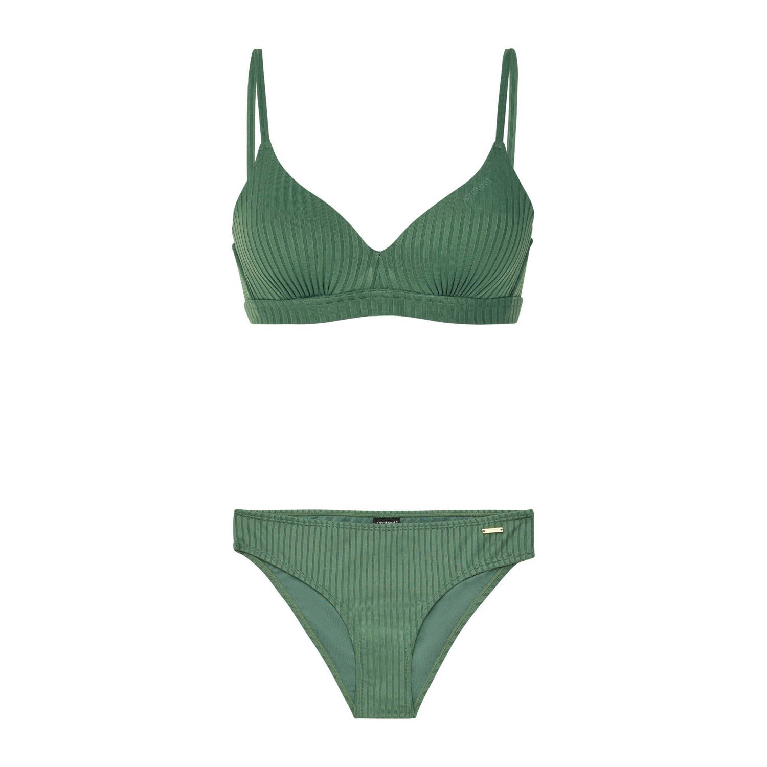 Protest voorgevormde beugel bikini PRTMANJA 25 BCD-cupgroen
