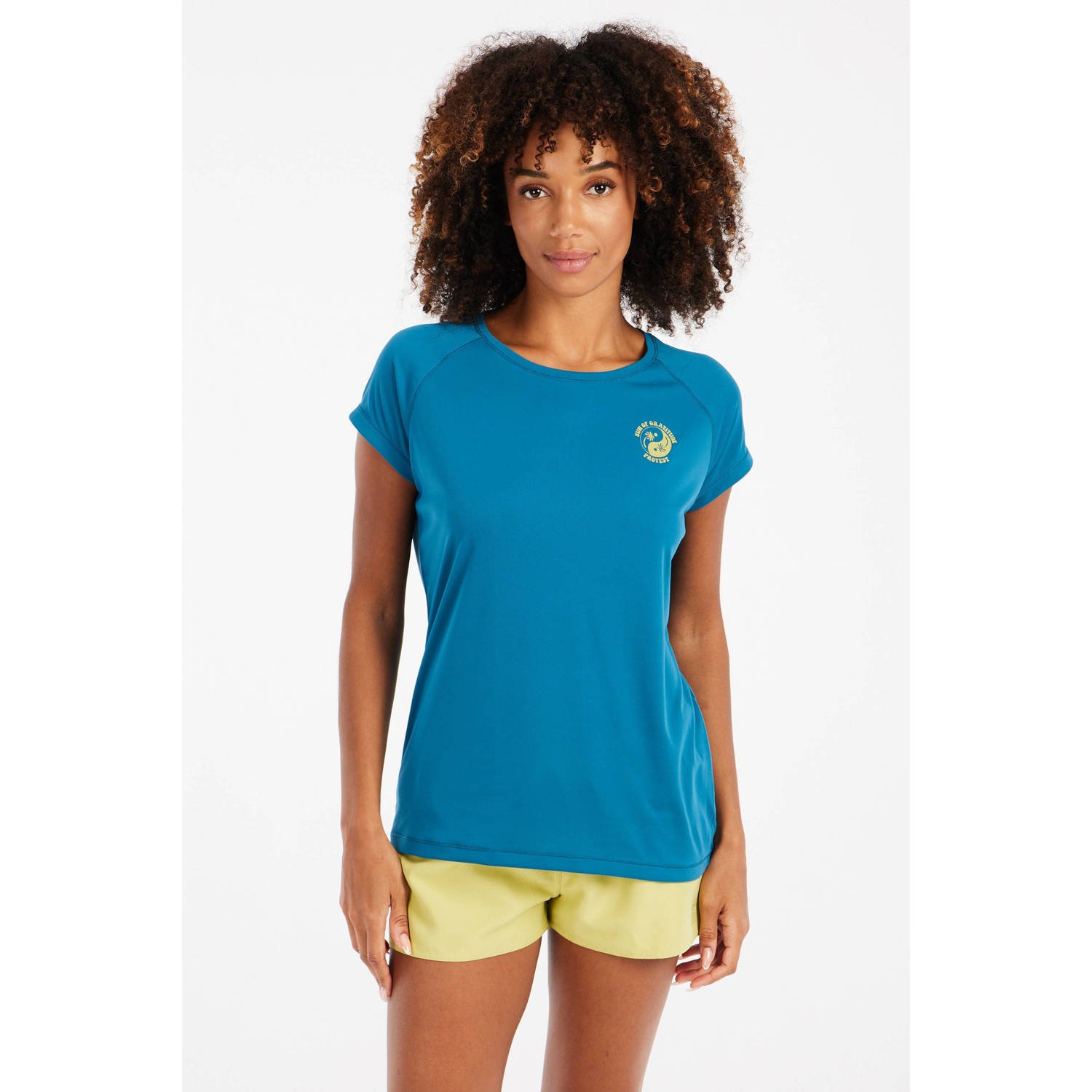 Protest UV T-shirt PRTGIA blauw