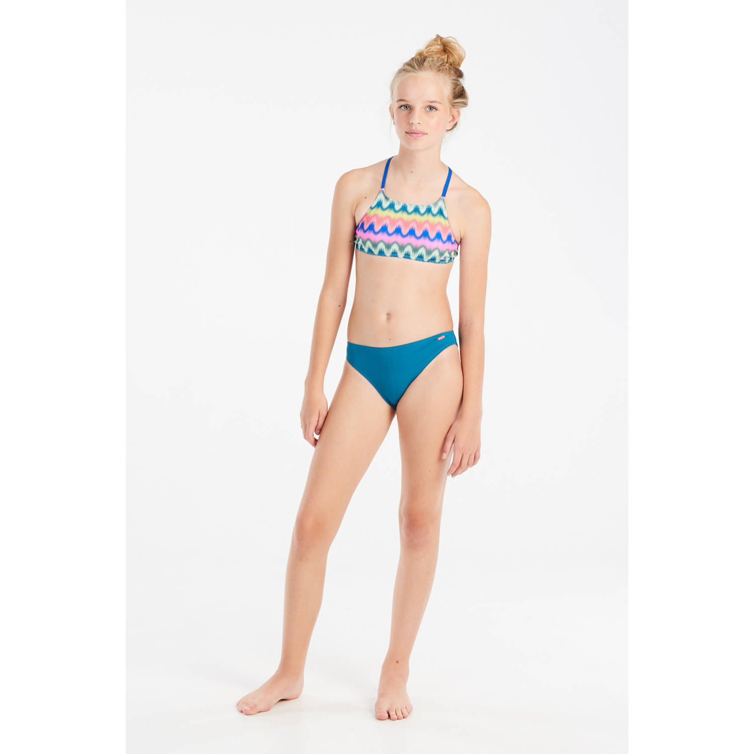 Protest crop bikini PRTSYL JR Kobaltblauw