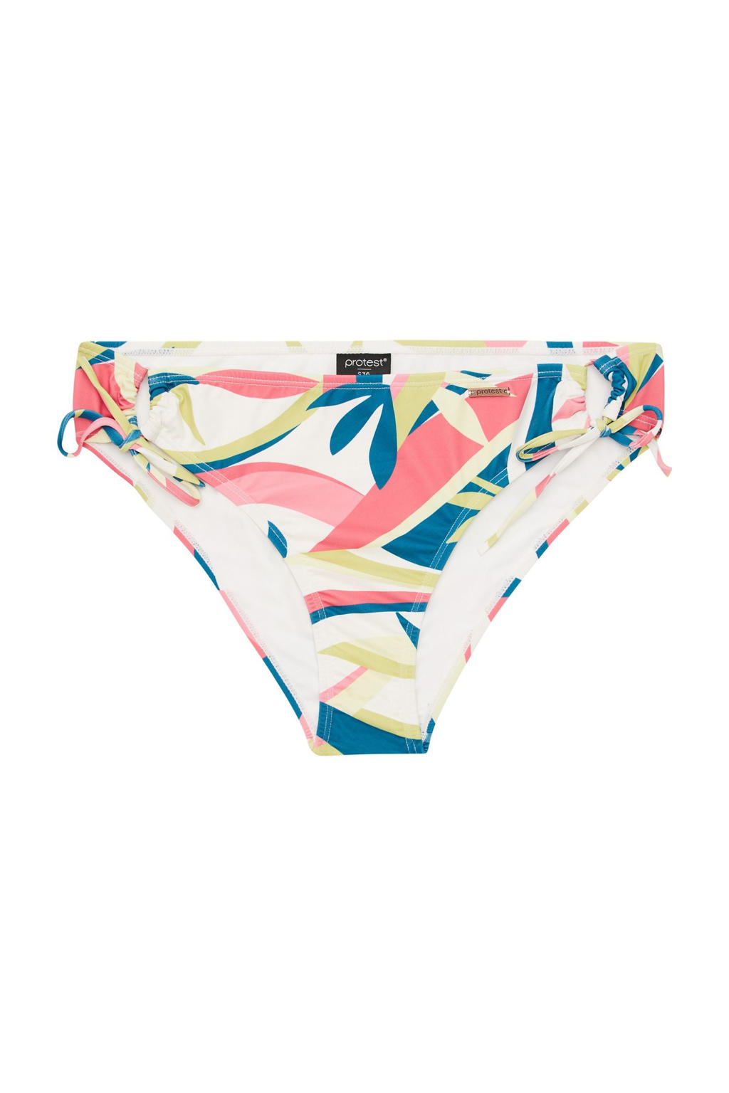 Protest bikinibroekje MIXCABELAS wit/roze/blauw