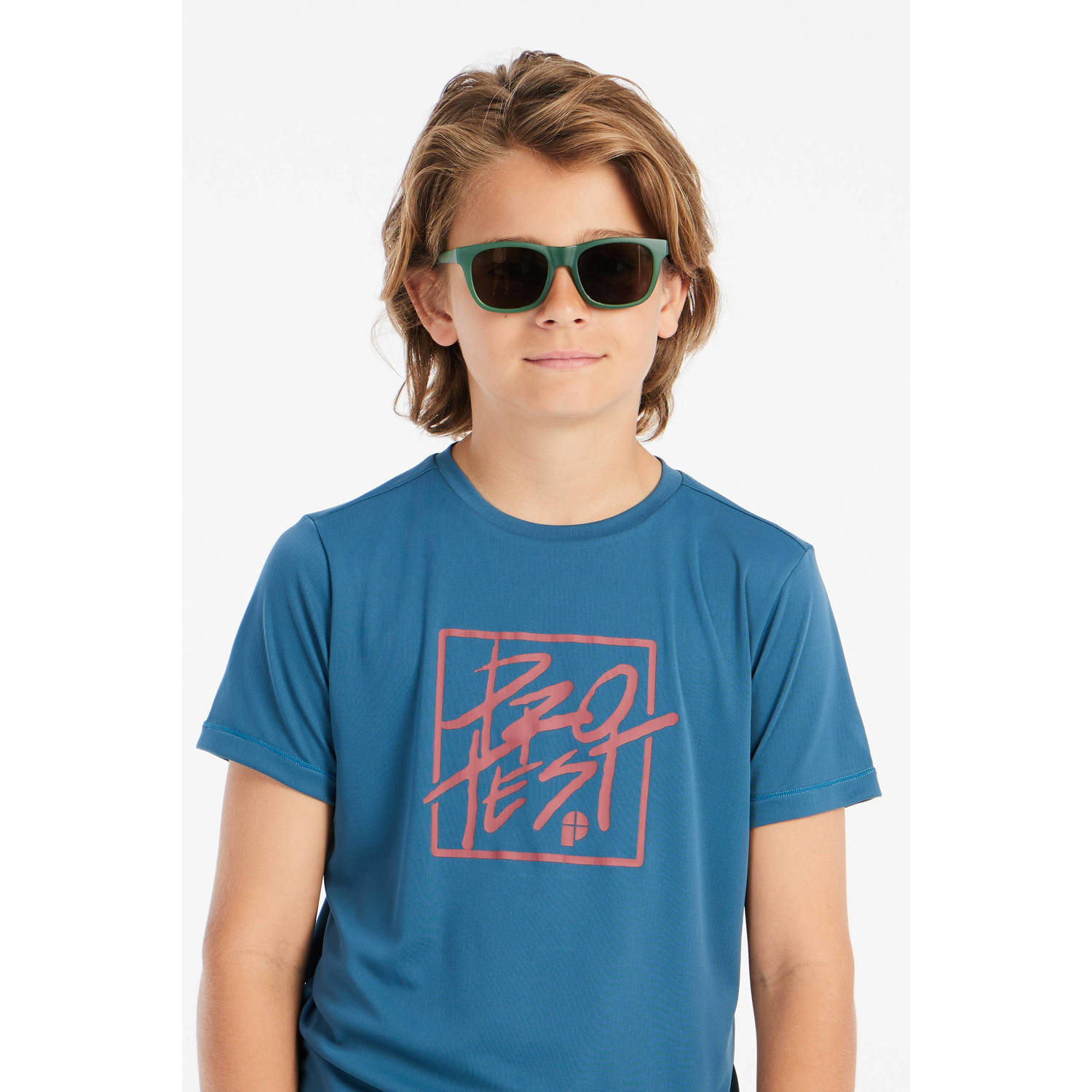 Protest UV T-shirt PRTROLF JR blauw