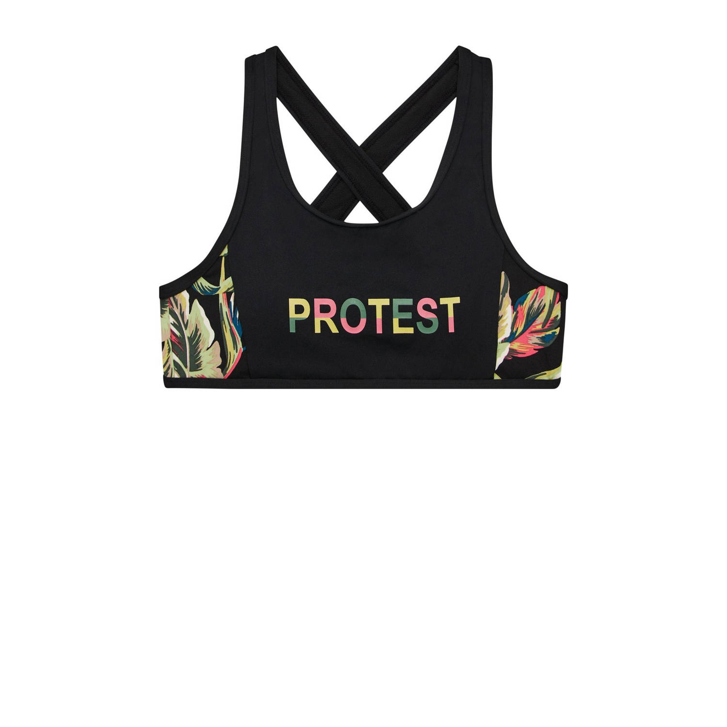Protest crop bikini PRTFAVOUR JR zwart