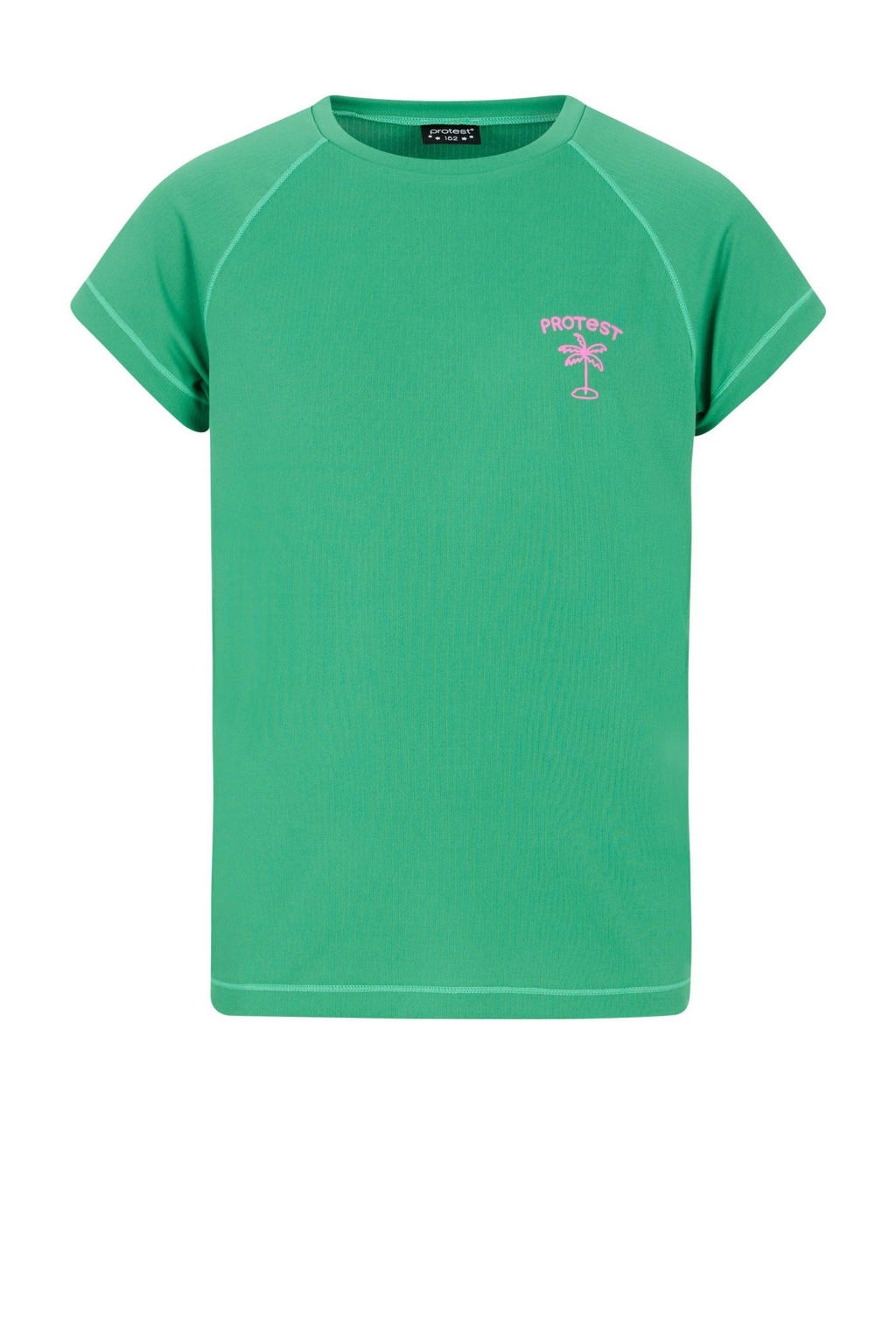 Protest UV T-shirt PRTFUNNY JR groen