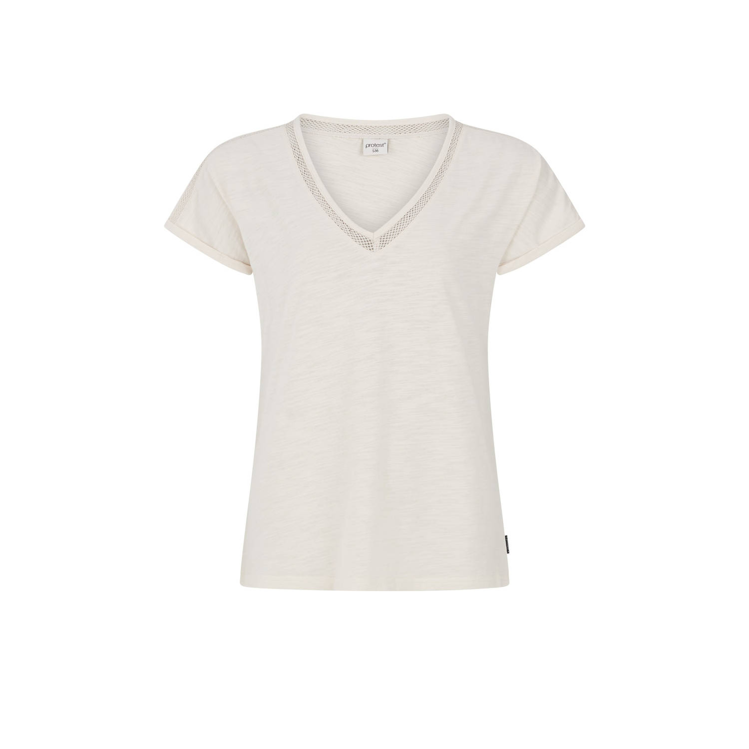 Protest T-shirt ecru