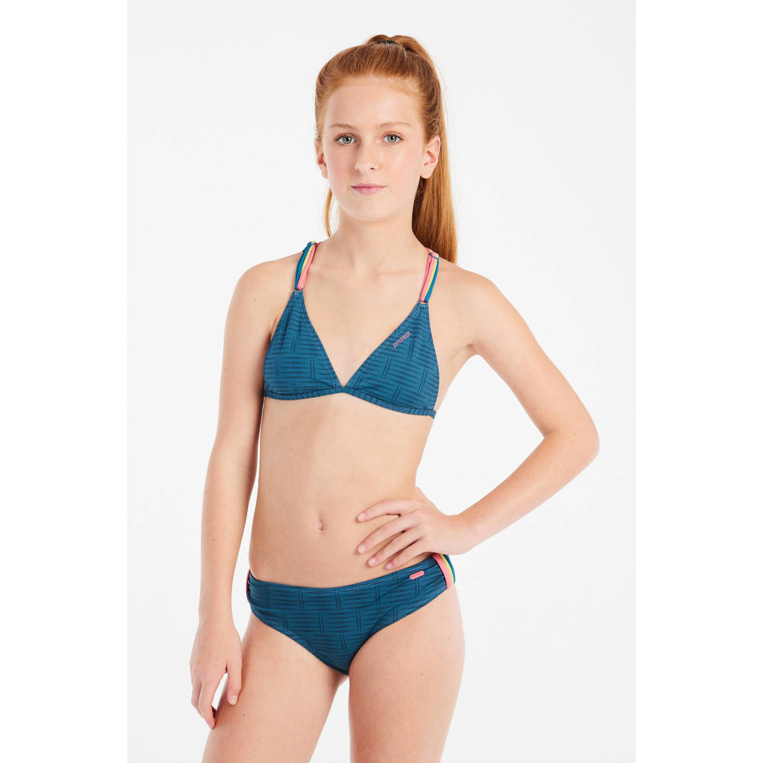 Protest triangel bikini PRTFIMKE 25 JR blauw
