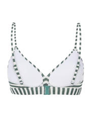 thumbnail: Protest voorgevormde beugel bikinitop MIXADAIROL B-cup groen/wit