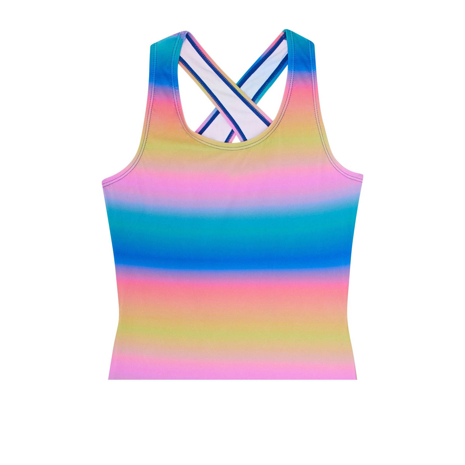 Protest badpak PRTINES JR blauw roze geel