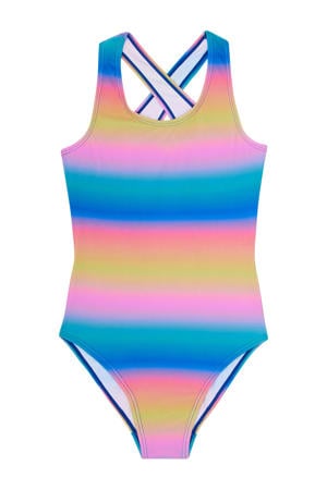 badpak PRTINES JR blauw/roze/geel