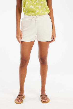 relaxed regular waist casual short ecru