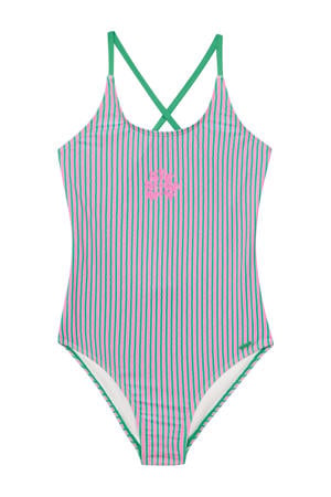 badpak PRTSAVU JR roze/groen