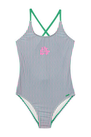 badpak PRTSAVU JR roze/groen