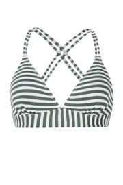 thumbnail: Protest voorgevormde triangel bikinitop MIXSUPEROL groen/wit