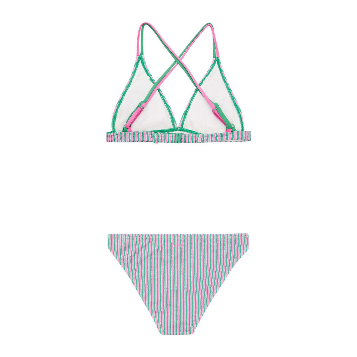 Protest triangel bikini PRTTICA JR roze groen