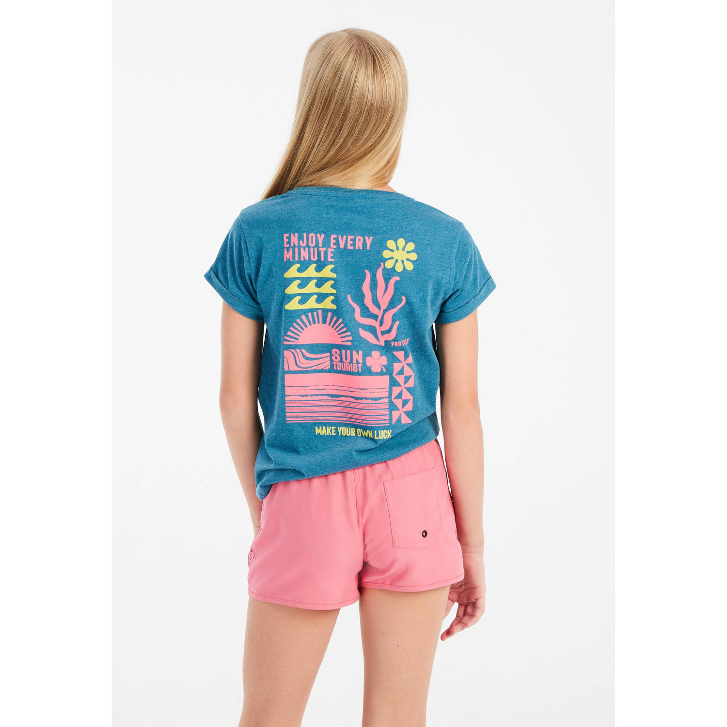 Protest T-shirt blauw