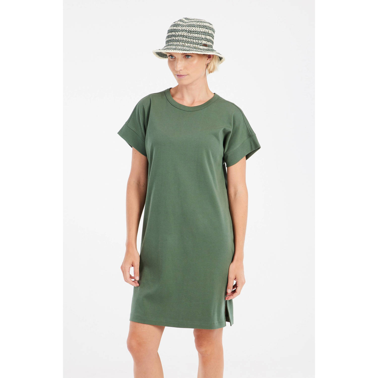 Protest T-shirtjurk groen