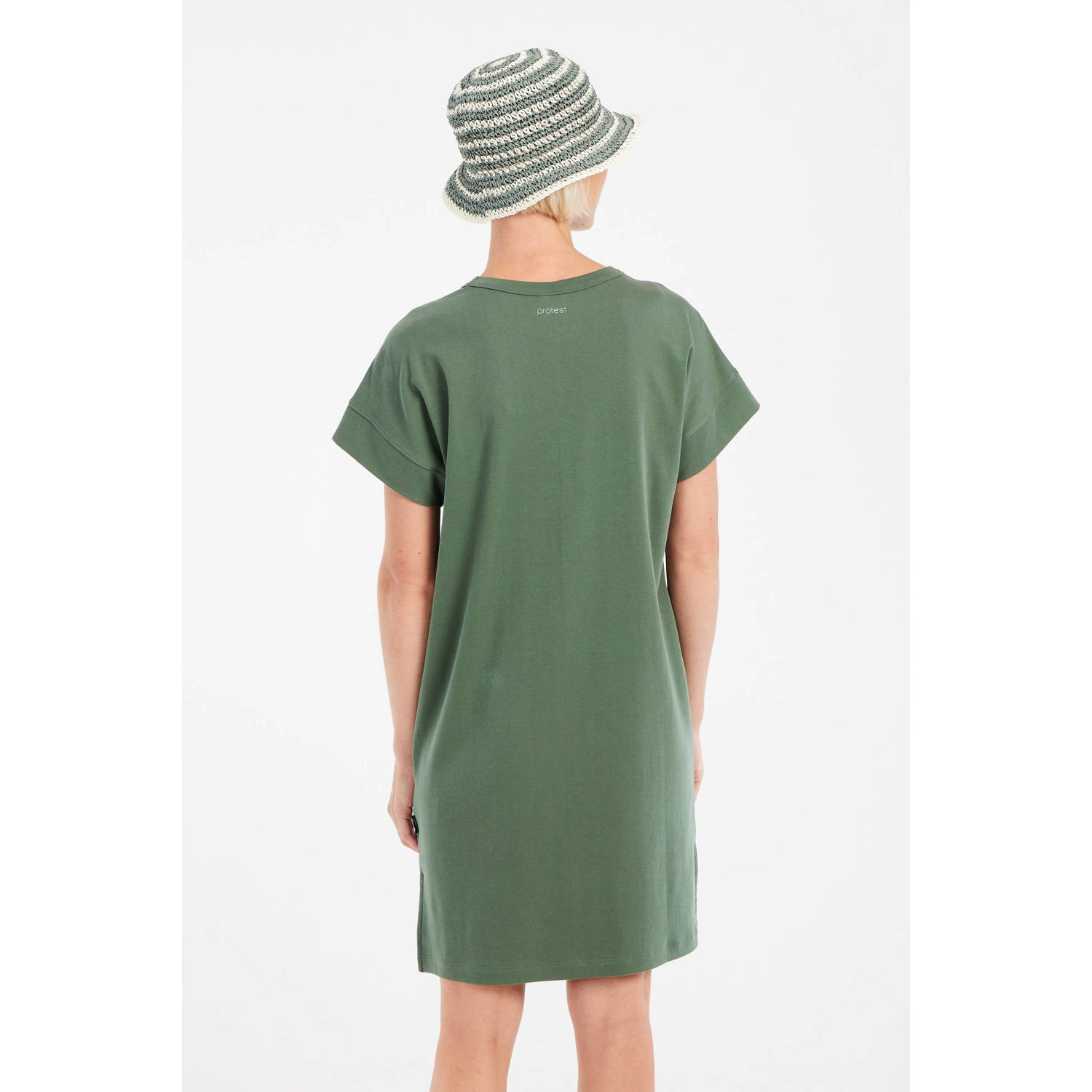 Protest T-shirtjurk groen