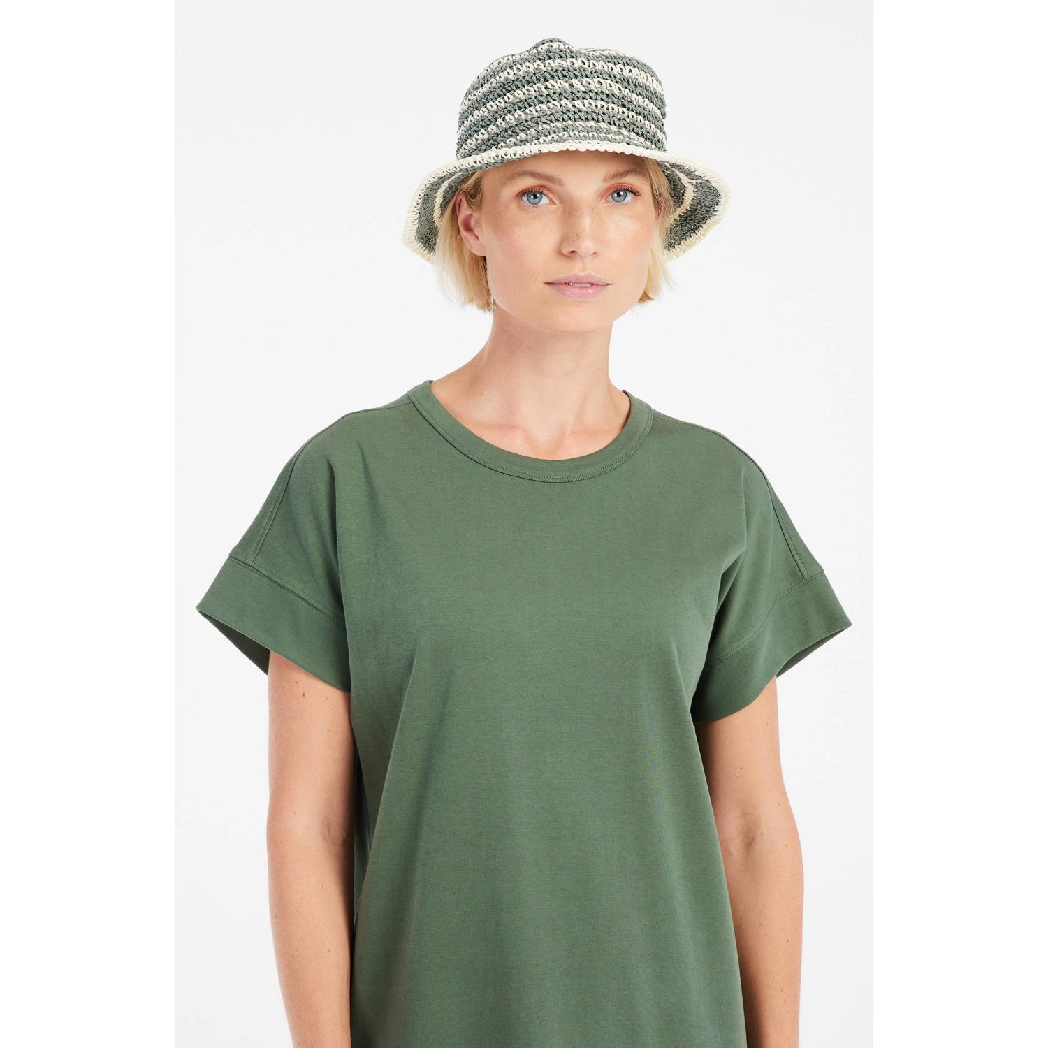 Protest T-shirtjurk groen