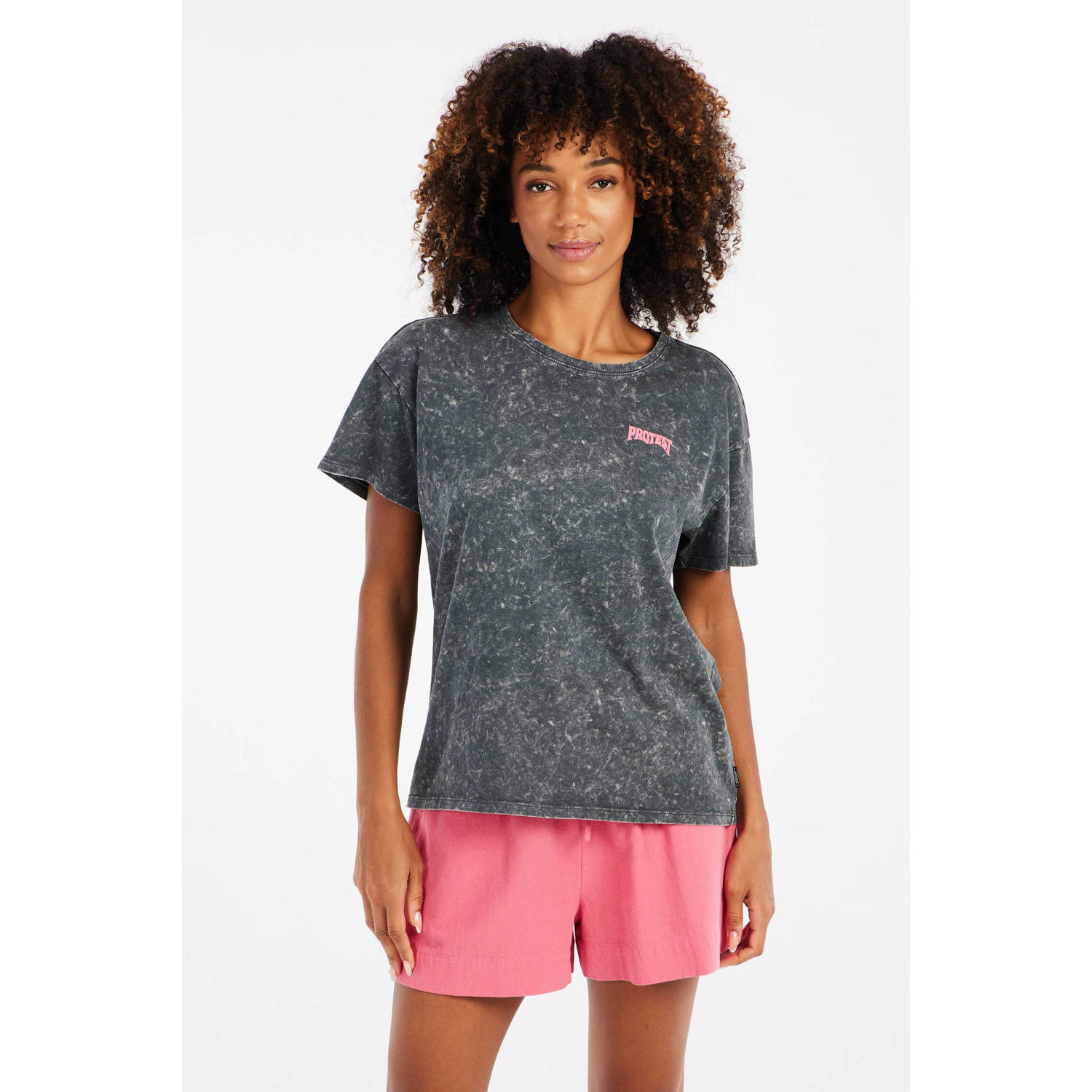 Protest T-shirt grijs