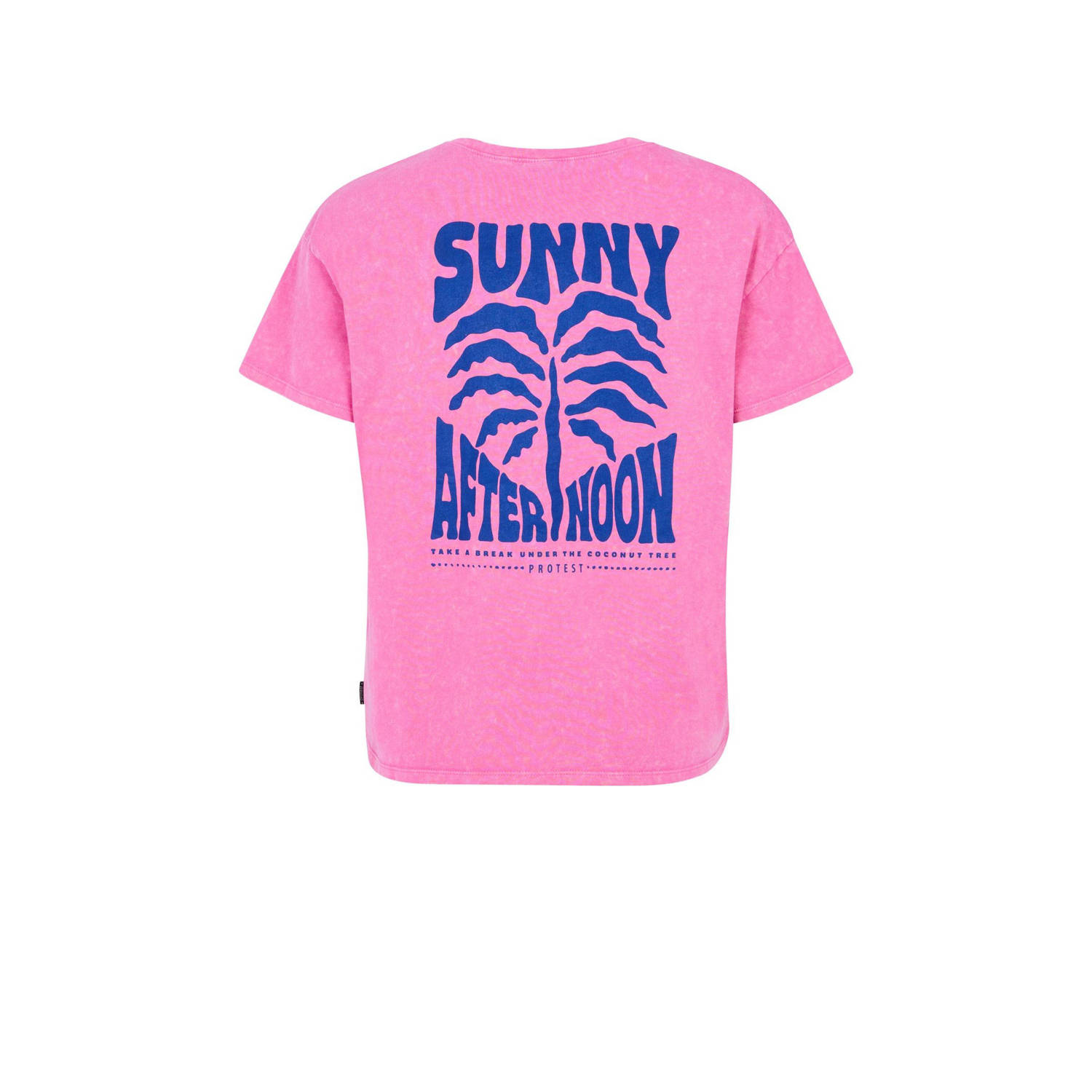Protest T-shirt roze