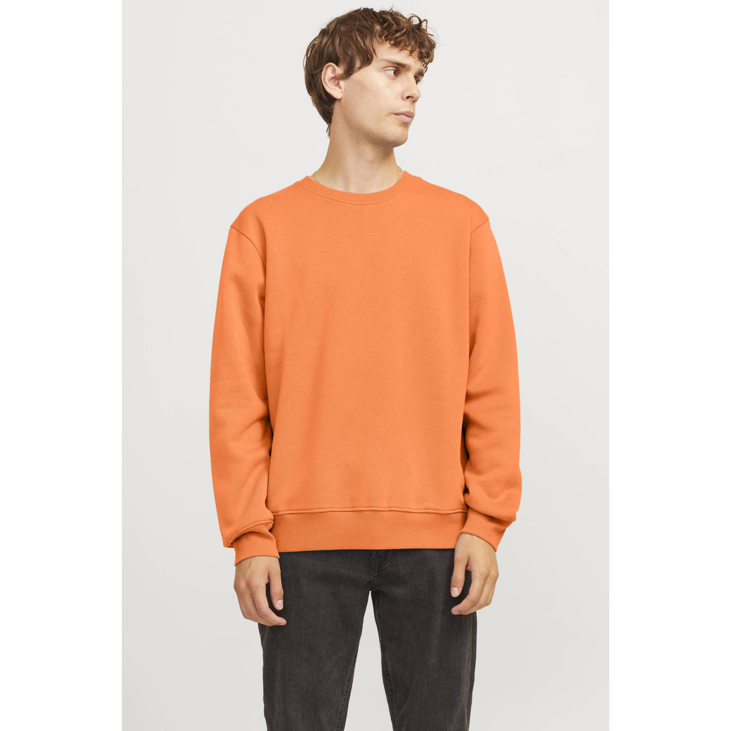 JJ REBEL sweater oranje