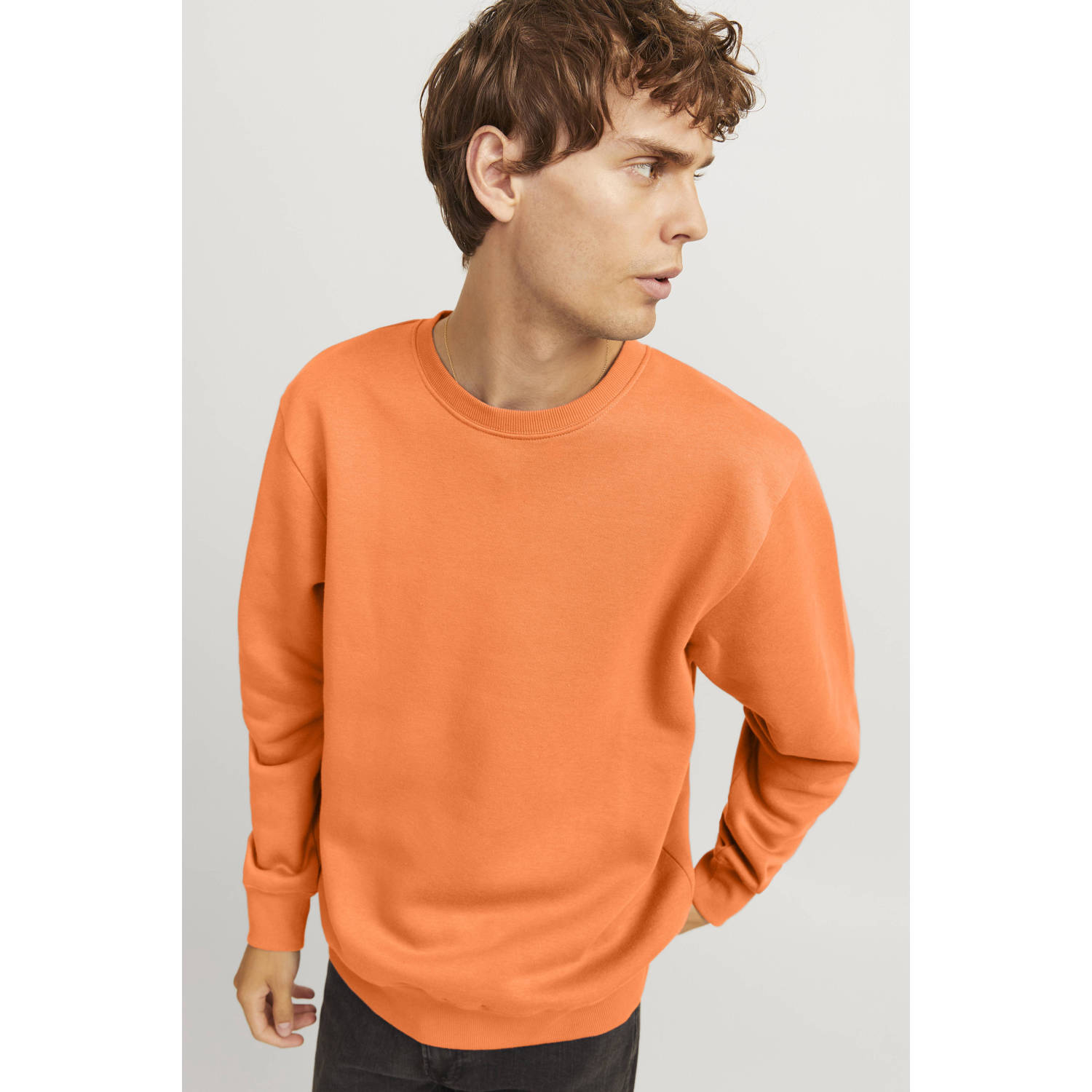 JJ REBEL sweater oranje