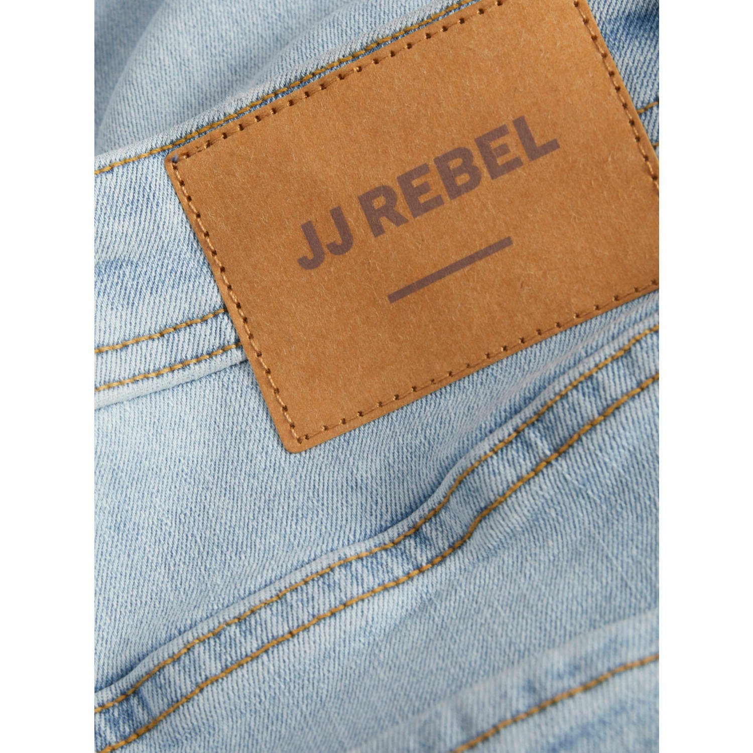 JJ REBEL JREBADAM tapered jeans blue denim