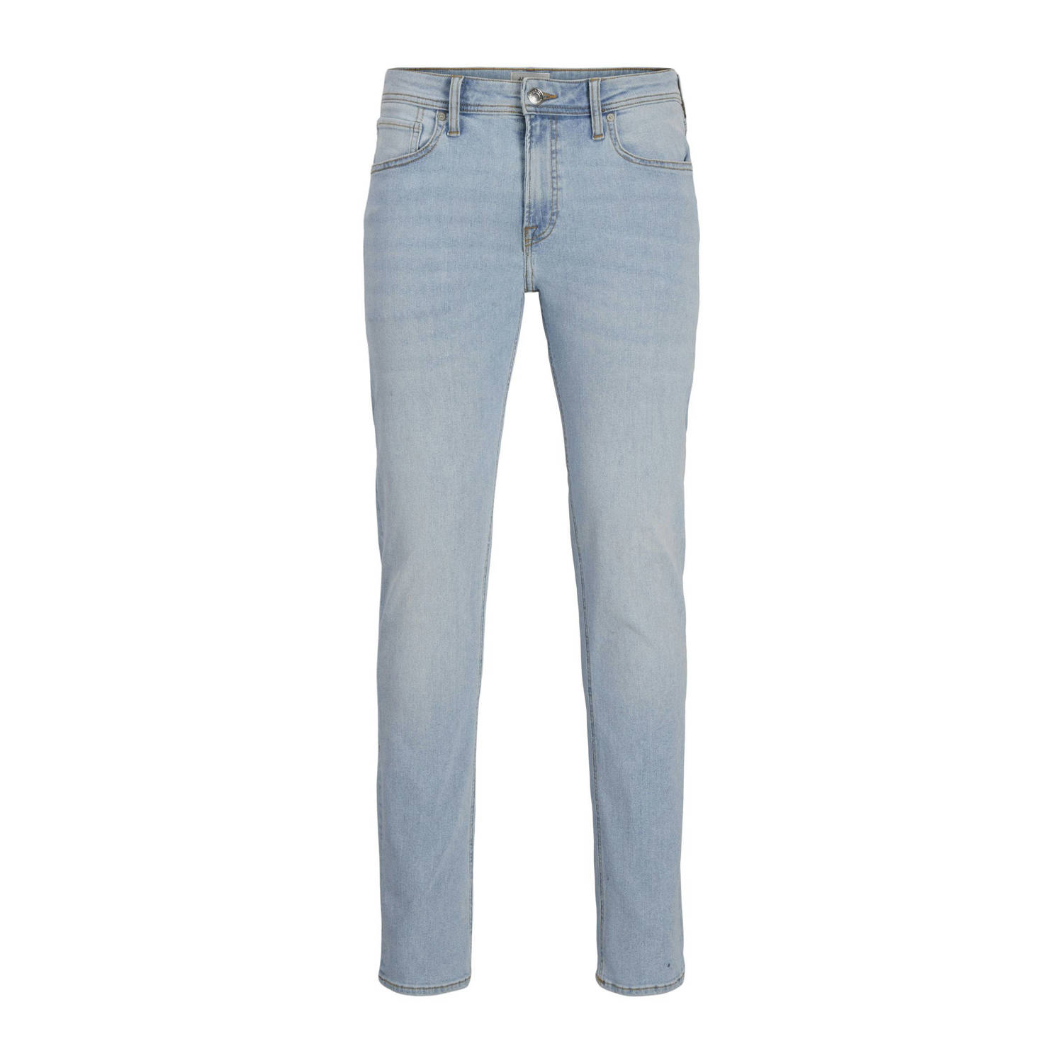 JJ REBEL tapered fit jeans JREBADAM light blue denim
