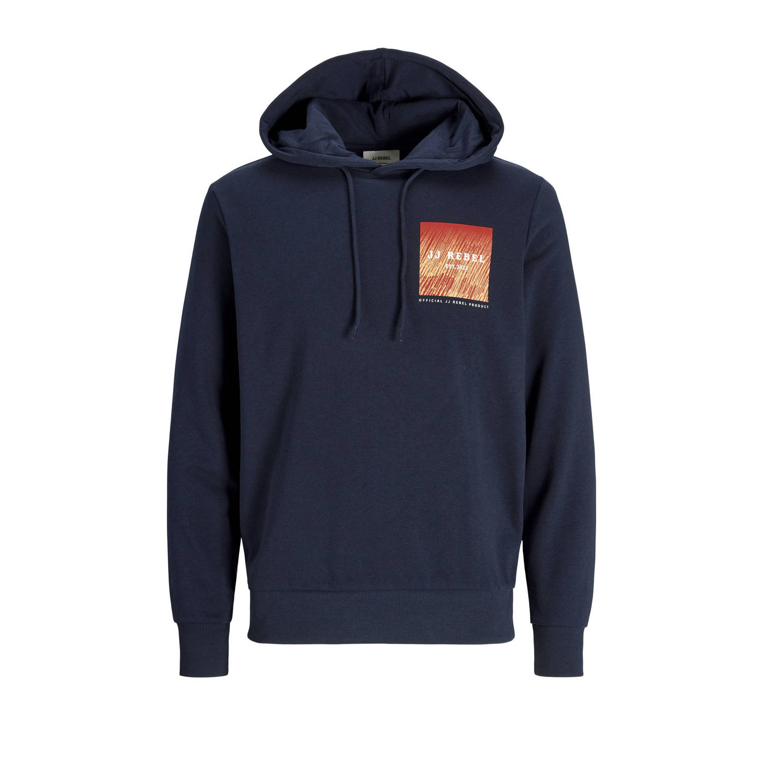 JJ REBEL hoodie donkerblauw