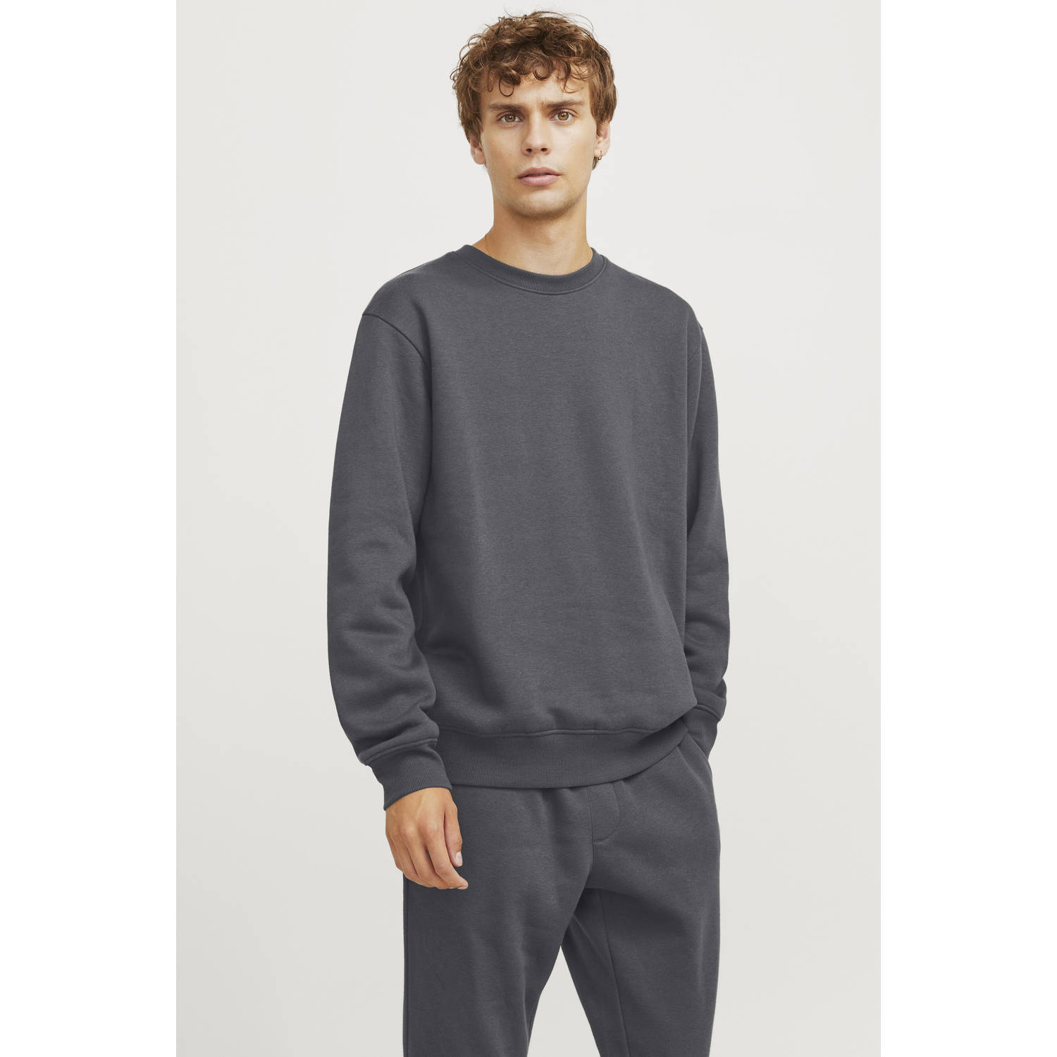 JJ REBEL sweater grijs