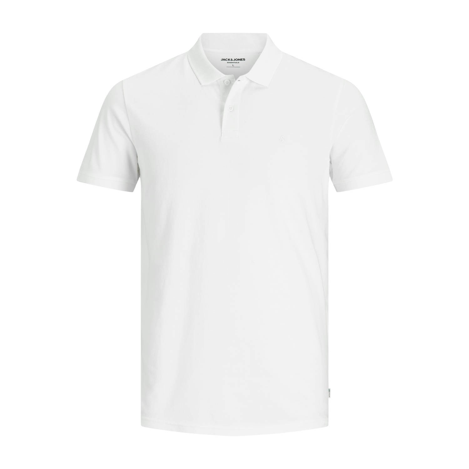 JACK & JONES ESSENTIALS slim polo JJEBASIC multi (set van 3)