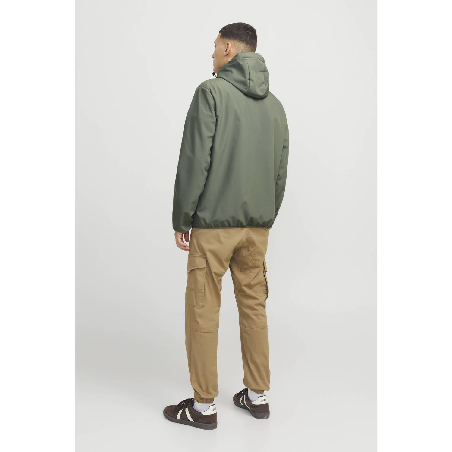 JACK & JONES softshell jas groen