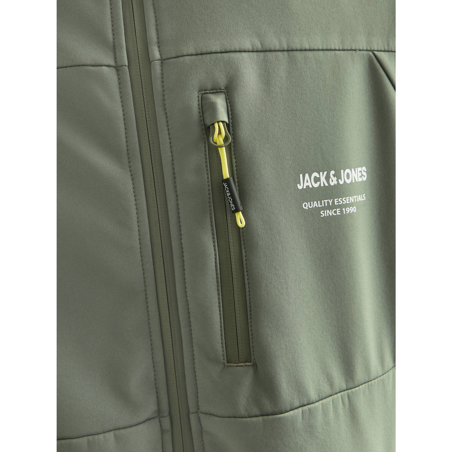 JACK & JONES softshell jas groen