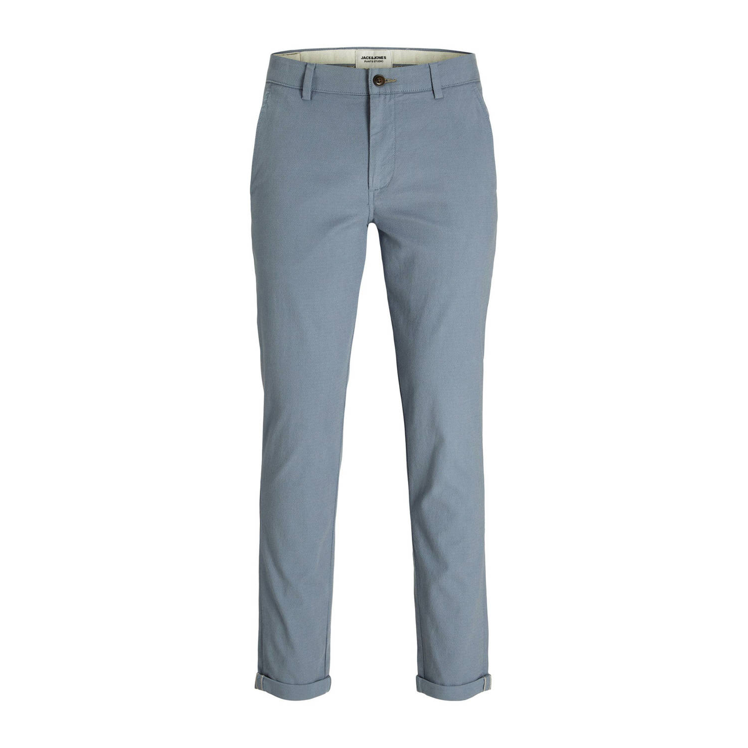 JACK & JONES PANTS STUDIO slim chino blauw