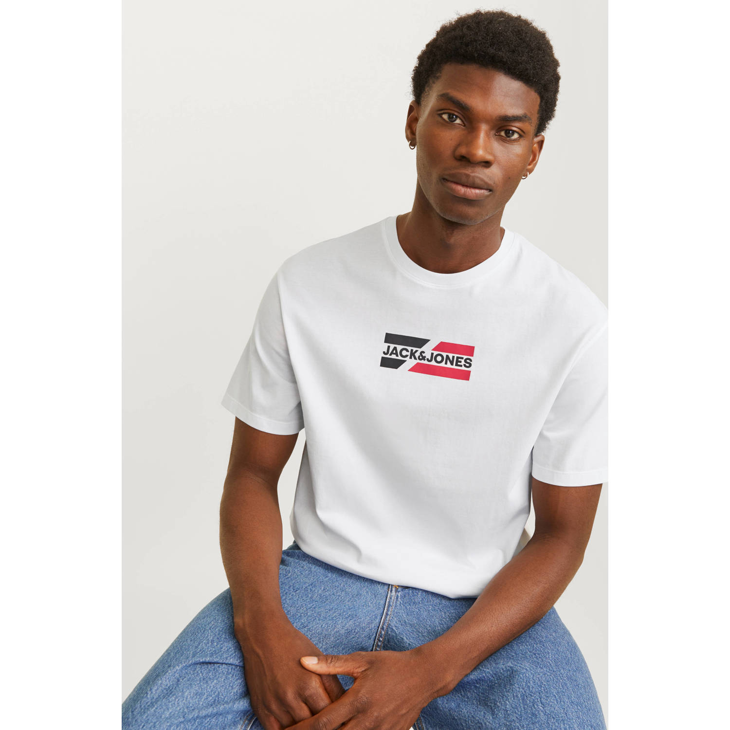 Jack & Jones Shirt met korte mouwen JJECORP GRAPHIC TEE SS O-3PK MP NOOS (set 3-delig)