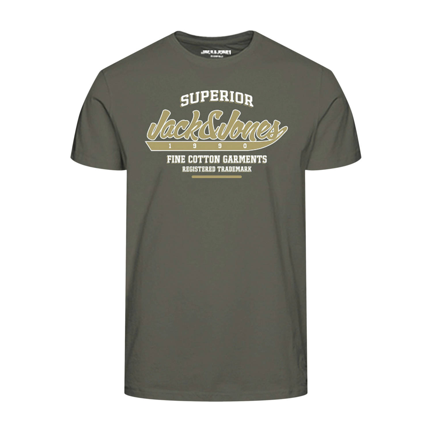 JACK & JONES T-shirt JJETHAN TEE (set van 3)